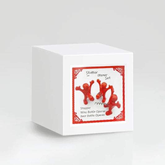 Happy Men | Stopper and Opener Set 3-teiliges Set